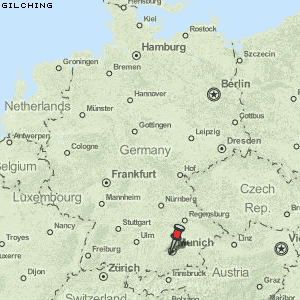 Gilching Karte Deutschland