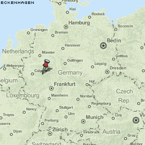 Eckenhagen Karte Deutschland