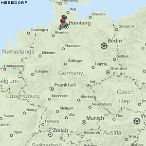 Hesedorf Karte Deutschland