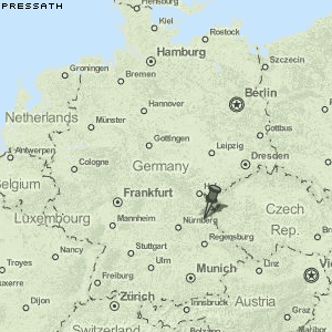 Pressath Karte Deutschland