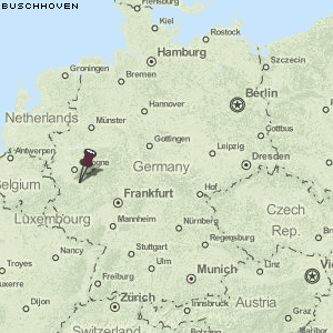 Buschhoven Karte Deutschland