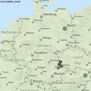 Schierling Karte Deutschland