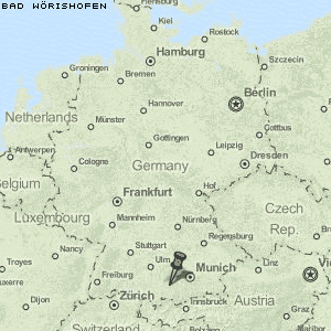 Bad Wörishofen Karte Deutschland