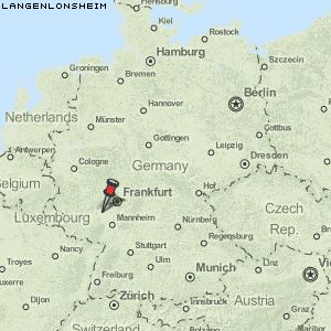 Langenlonsheim Karte Deutschland