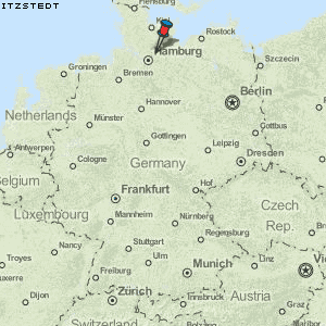 Itzstedt Karte Deutschland