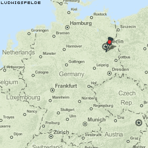 Ludwigsfelde Karte Deutschland