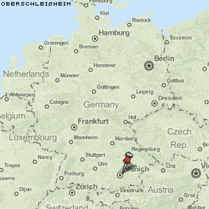Oberschleißheim Karte Deutschland