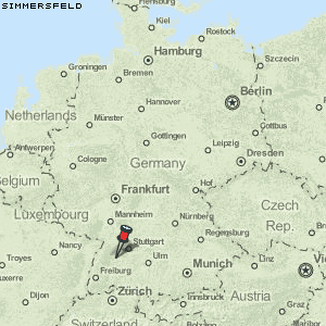 Simmersfeld Karte Deutschland
