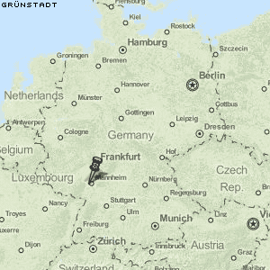 Grünstadt Karte Deutschland