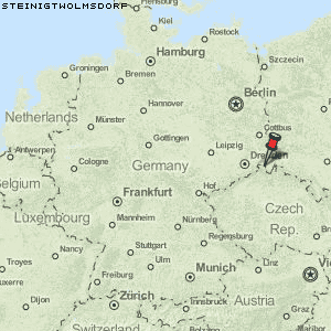 Steinigtwolmsdorf Karte Deutschland
