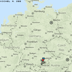 Kochel a. See Karte Deutschland