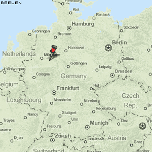 Beelen Karte Deutschland