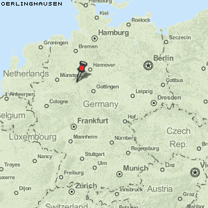 Oerlinghausen Karte Deutschland