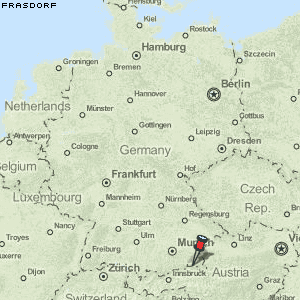 Frasdorf Karte Deutschland