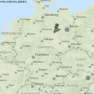 Haldensleben Karte Deutschland