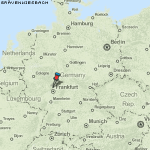 Grävenwiesbach Karte Deutschland