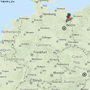 Templin Karte Deutschland