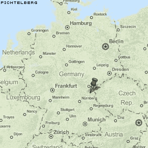 Fichtelberg Karte Deutschland