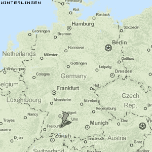 Winterlingen Karte Deutschland