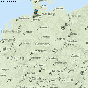 Beverstedt Karte Deutschland