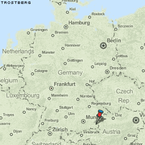 Trostberg Karte Deutschland