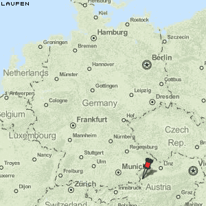 Laufen Karte Deutschland