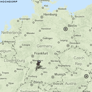 Hochdorf Karte Deutschland