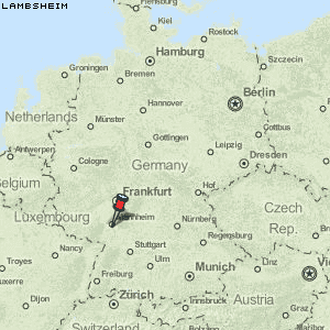 Lambsheim Karte Deutschland