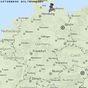 Ostseebad Boltenhagen Karte Deutschland
