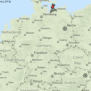 Klütz Karte Deutschland