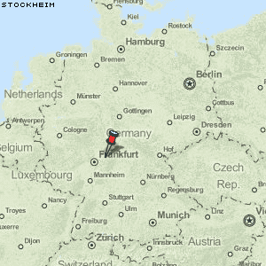 Stockheim Karte Deutschland