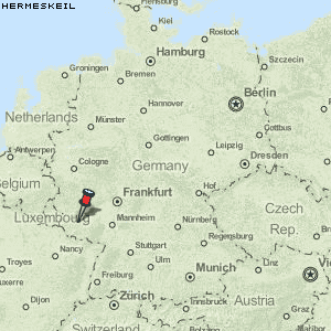 Hermeskeil Karte Deutschland