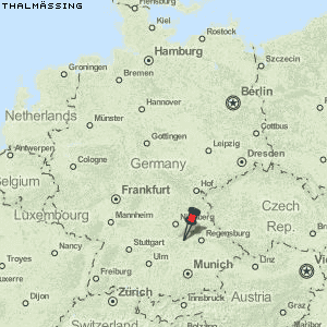 Thalmässing Karte Deutschland