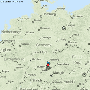 Deisenhofen Karte Deutschland