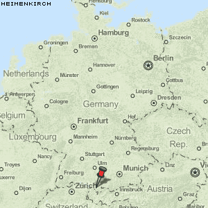 Heimenkirch Karte Deutschland