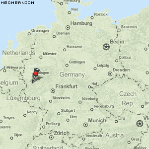 Mechernich Karte Deutschland