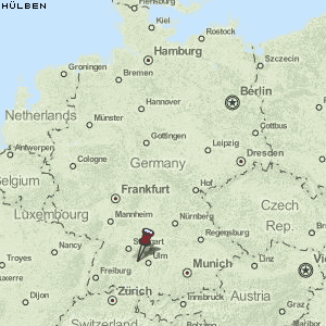 Hülben Karte Deutschland