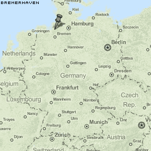 Bremerhaven Karte Deutschland
