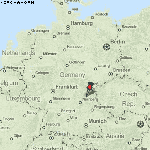 Kirchahorn Karte Deutschland