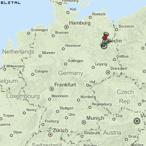 Elstal Karte Deutschland