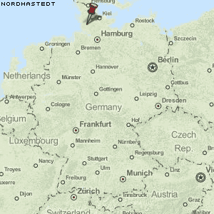 Nordhastedt Karte Deutschland