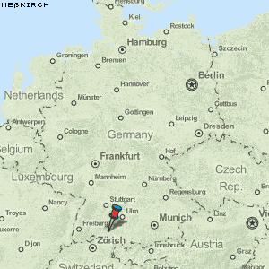 Meßkirch Karte Deutschland