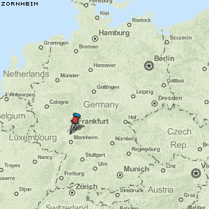 Zornheim Karte Deutschland