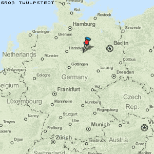 Groß Twülpstedt Karte Deutschland