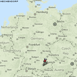 Hechendorf Karte Deutschland