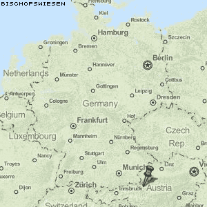 Bischofswiesen Karte Deutschland
