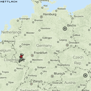 Mettlach Karte Deutschland