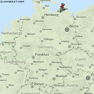 Dummerstorf Karte Deutschland