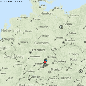 Wittislingen Karte Deutschland
