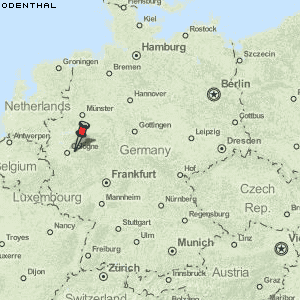 Odenthal Karte Deutschland